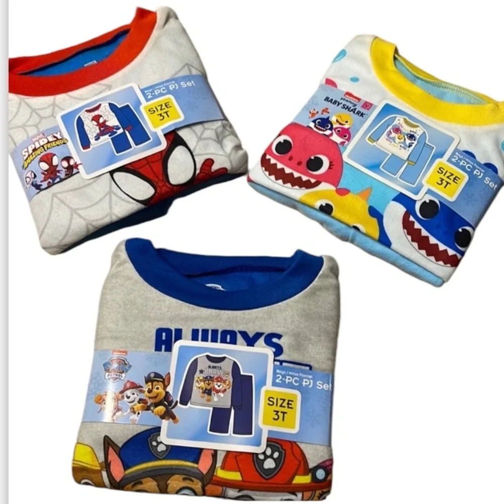 MARVEL NICKELODEON  pj set